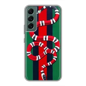 Чехлы ГУЧЧИ для Самсунг С22 Плюс (AlphaPrint) (Gucci змия)