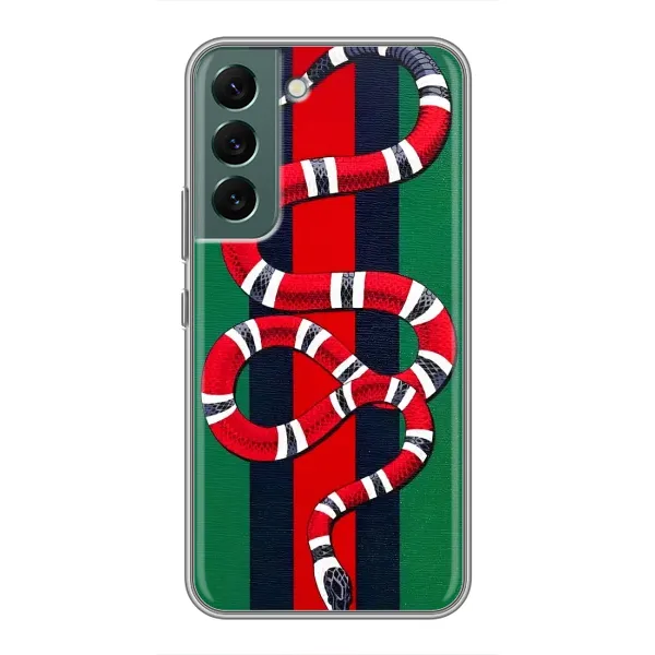 Чехол с принтом «Gucci змия» для Samsung Galaxy S22 Plus