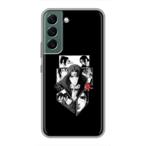 Чехлы на тему: Итачи Учиха для Samsung Galaxy S22 Plus (AlphaPrint) (коллаж Итачи)