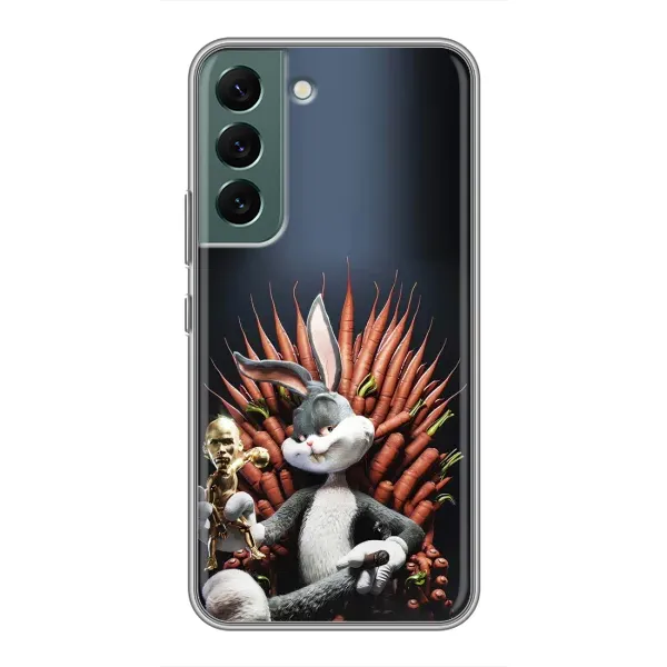 Чохол з принтом «Король Кролик» для Samsung Galaxy S22 Plus