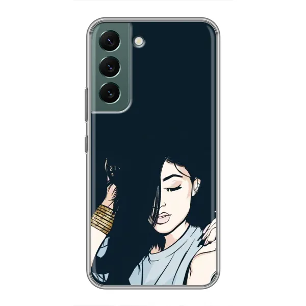 Чехол с принтом «Красивая девочка» для Samsung Galaxy S22 Plus Чехол с принтом «Красивая девочка» для Samsung Galaxy S22 Plus