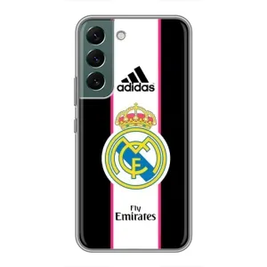 Чехол для Samsung Galaxy S22 Plus с принтом Реал Мадрид (Лого Real Madrid)