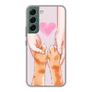 Чехол на Самсунг С22 Плюс с Котами (VPrint) (Любовь к котикам)