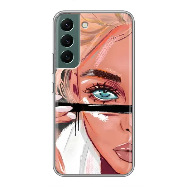 Чехол с принтом «Макияж» для Samsung Galaxy S22 Plus Чехол с принтом «Макияж» для Samsung Galaxy S22 Plus