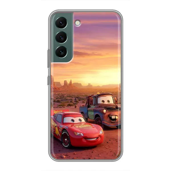 Чехол с принтом «Маквин и Метр» для Samsung Galaxy S22 Plus Чехол с принтом «Маквин и Метр» для Samsung Galaxy S22 Plus