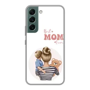 Чехлы для мамы на Samsung Galaxy S22 Plus (Мама и сын)