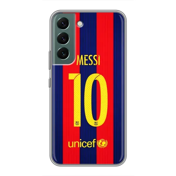 Чехол с принтом «Messi Barca 10» для Samsung Galaxy S22 Plus Чехол с принтом «Messi Barca 10» для Samsung Galaxy S22 Plus