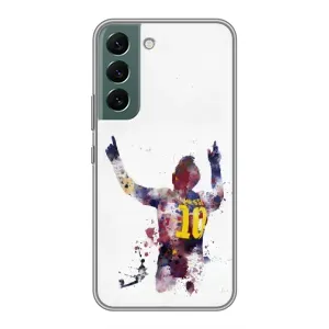 Чехлы Месси для Samsung Galaxy S22 Plus (AlphaPrint) (Messi Barca)