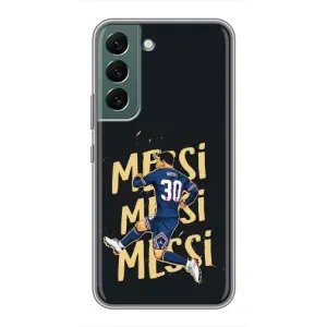 Чехлы для Samsung Galaxy S22 Plus (Leo чемпион) (AlphaPrint) (Messi ПСЖ)