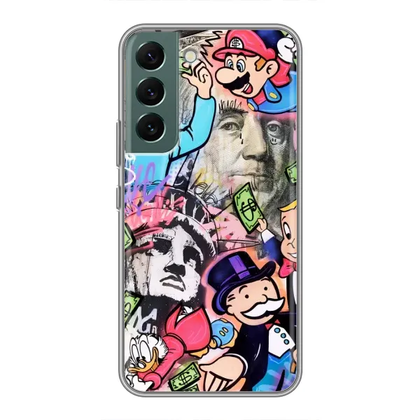 Чехол с принтом «Monopoly man» для Samsung Galaxy S22 Plus