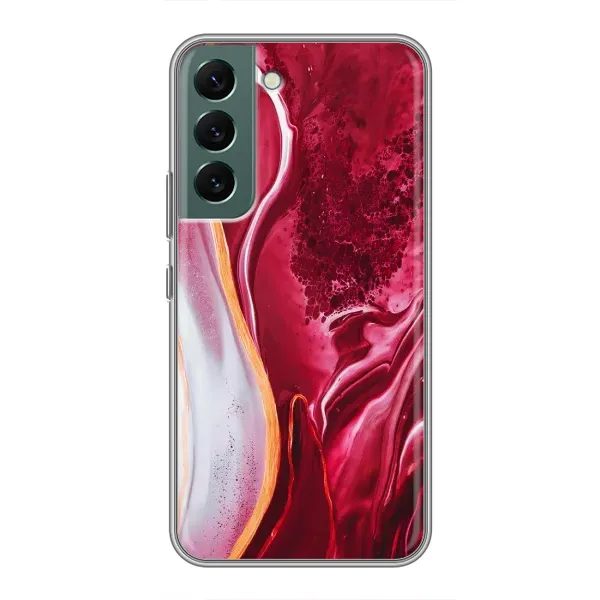 Чехол с принтом «Мрамор красный» для Samsung Galaxy S22 Plus Чехол с принтом «Мрамор красный» для Samsung Galaxy S22 Plus