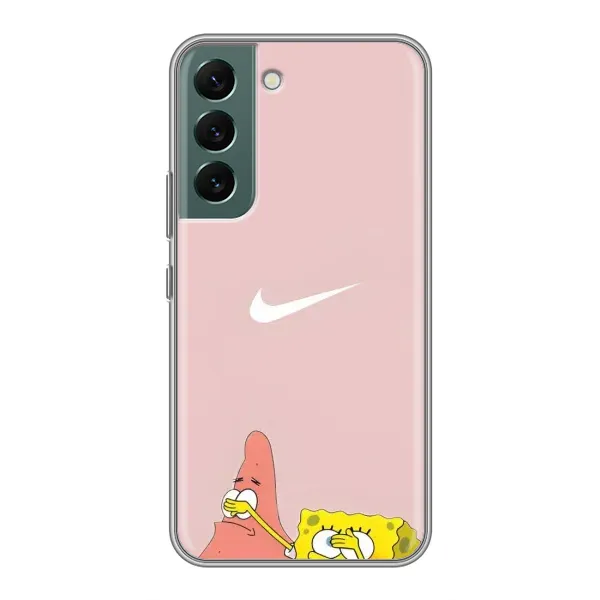 Чохол з принтом «Патрік і Губка» для Samsung Galaxy S22 Plus
