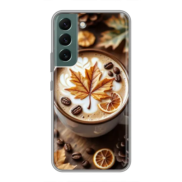 Чехол с принтом «Пряный кофе» для Samsung Galaxy S22 Plus Чехол с принтом «Пряный кофе» для Samsung Galaxy S22 Plus