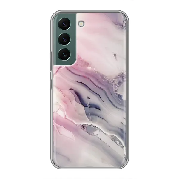 Чохол з принтом «Пурпурний Мрамор» для Samsung Galaxy S22 Plus Чохол з принтом «Пурпурний Мрамор» для Samsung Galaxy S22 Plus