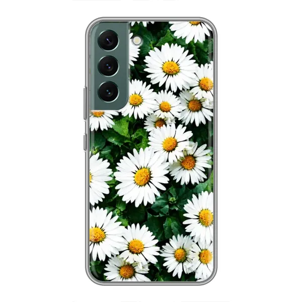 Чехол с принтом «Ромашки» для Samsung Galaxy S22 Plus