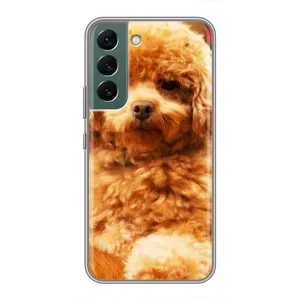 Чехлы с собаками для Samsung Galaxy S22 Plus (VPrint) (Щенок Бишон)