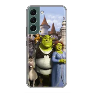 Чехол с мультфильмом Шрек на Samsung Galaxy S22 Plus (Сказочные герои Шрека)