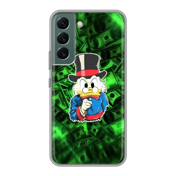 Чохол з принтом «Скрудж МакДак» для Samsung Galaxy S22 Plus