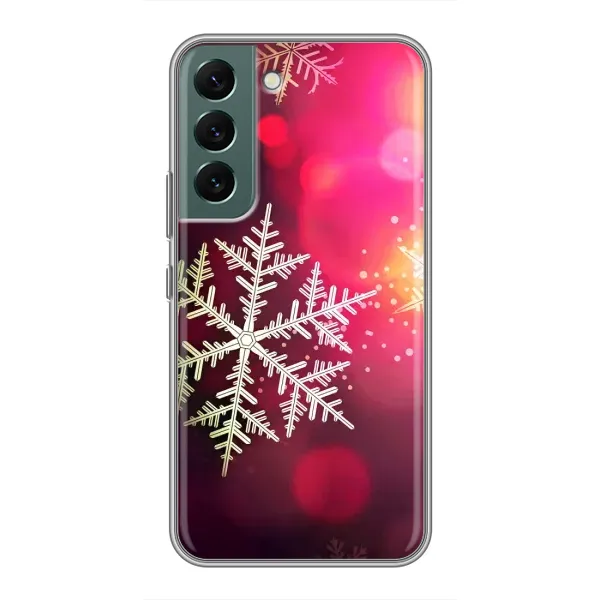 Чехол с принтом «Снежинка» для Samsung Galaxy S22 Plus