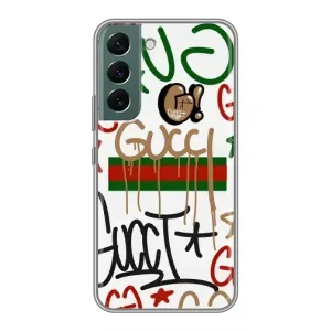 Брендновые Чехлы для Samsung Galaxy S22 Plus - (PREMIUMPrint) (Стиль GUUCI)