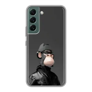 Чехлы с Обезьянами NFT для Samsung Galaxy S22 Plus (AlphaPrint) (стильная обезьяна NFT)