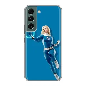 Чехол с принтом Фантастическая четверка для Samsung Galaxy S22 Plus (Сью Сторм полет)
