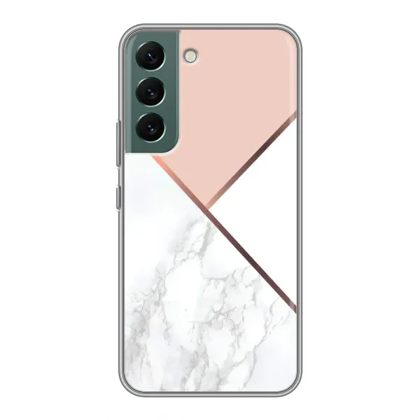 Чохол з принтом «Тройний мрамор» для Samsung Galaxy S22 Plus Чохол з принтом «Тройний мрамор» для Samsung Galaxy S22 Plus