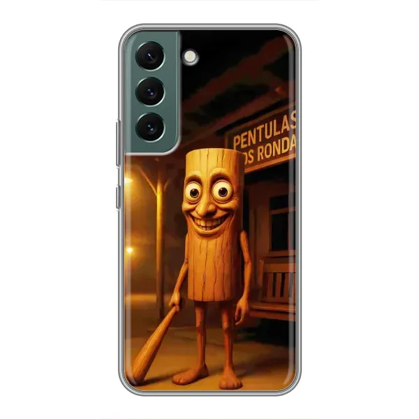 Чехол с принтом «Тунг тунг сахур» для Samsung Galaxy S22 Plus