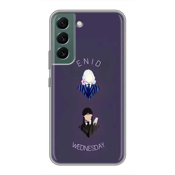 Чехол с принтом «Уэнздей и подруга» для Samsung Galaxy S22 Plus Чехол с принтом «Уэнздей и подруга» для Samsung Galaxy S22 Plus