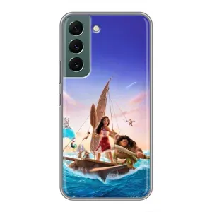 Чехол с мультфильмом Моана Samsung Galaxy S22 Plus (Команда Ваяна Мауи)