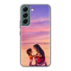 Чехол с мультфильмом Моана Samsung Galaxy S22 Plus (Маленькая Ваяна)