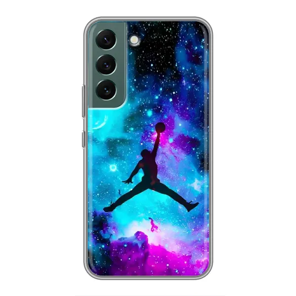 Чехол с принтом «Яркий Джордан» для Samsung Galaxy S22 Plus