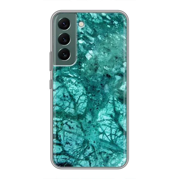 Чохол з принтом «Зелений мрамор» для Samsung Galaxy S22 Plus Чохол з принтом «Зелений мрамор» для Samsung Galaxy S22 Plus