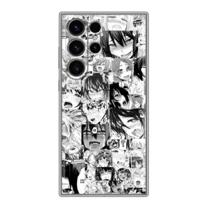 Чехлы Персонажи Аниме Наруто для Samsung Galaxy S22 Ultra (AlphaPrint) (Ahegao manga)