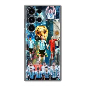 Чохли Мессі для Samsung Galaxy S22 Ultra (AlphaPrint) (Аргентина Мессі)