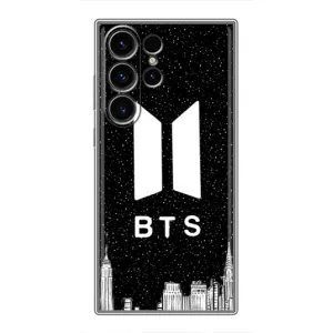 Чехлы BTS для Samsung Galaxy S22 Ultra (AlphaPrint) (БТС Лого)