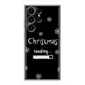 Різдвяні, Святкові Чохли для Самсунг Галаксі S22 Ультра (Christmas loading)