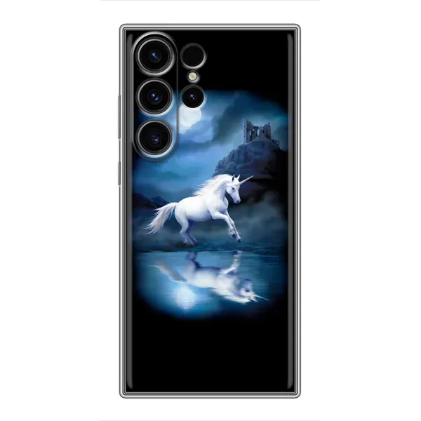 Чехол с принтом «Единорог» для Samsung Galaxy S22 Ultra