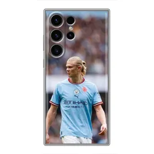 Чохли з футболістом Ерлінг Холанд для Samsung Galaxy S22 Ultra (AlphaPrint) (Ерлинг Холанд)