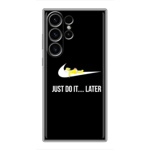 Чjхол з Сімпсонами для Samsung Galaxy S22 Ultra (VPrint) (Гомер Later)