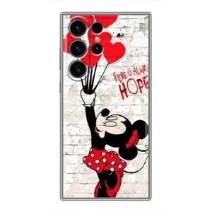 Чохол Disney Mouse Samsung Galaxy S22 Ultra (PREMIUMPrint) (Heart Minni)