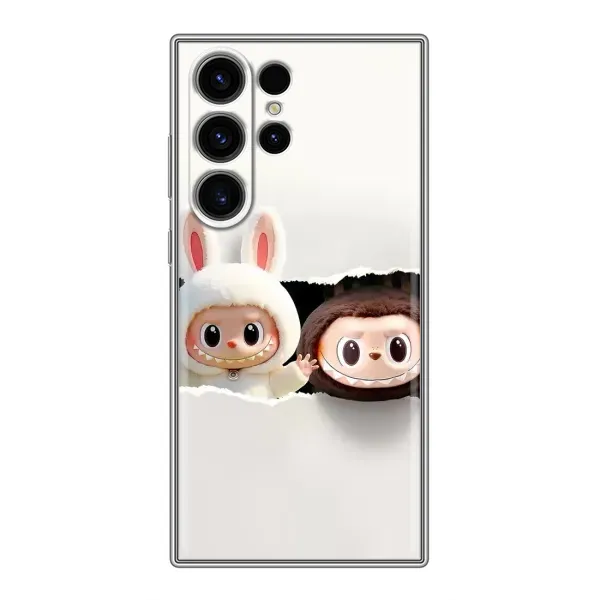Чохол з принтом «Лабубу» для Samsung Galaxy S22 Ultra Чохол з принтом «Лабубу» для Samsung Galaxy S22 Ultra
