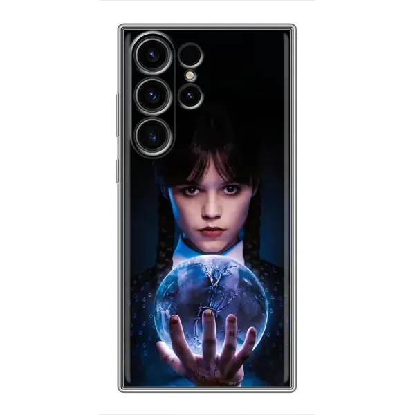 Чехол с принтом «Магическая сфера Уэнздей» для Samsung Galaxy S22 Ultra Чехол с принтом «Магическая сфера Уэнздей» для Samsung Galaxy S22 Ultra