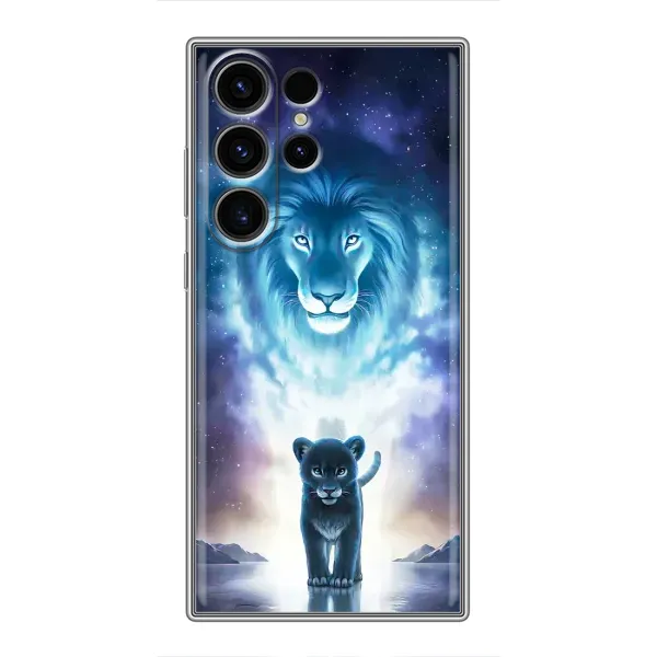 Чохол з принтом «Маленький лев» для Samsung Galaxy S22 Ultra