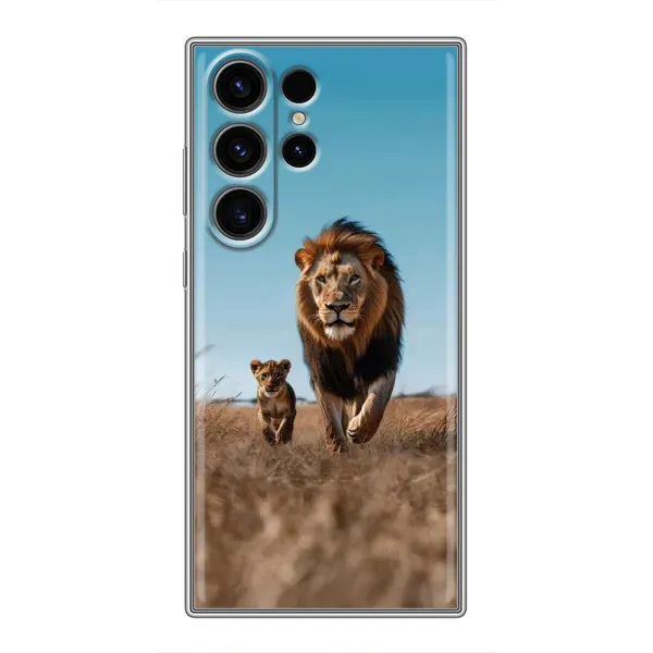 Чехол с принтом «Мусафа и Симба» для Samsung Galaxy S22 Ultra Чехол с принтом «Мусафа и Симба» для Samsung Galaxy S22 Ultra