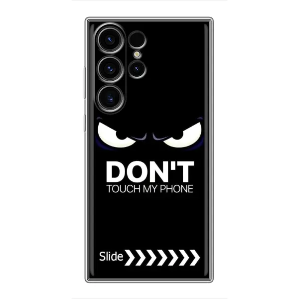 Чехол с принтом «Не трогай телефон» для Samsung Galaxy S22 Ultra Чехол с принтом «Не трогай телефон» для Samsung Galaxy S22 Ultra