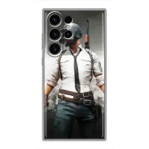 Чеjхол PUBG для Самсунг Галаксі S22 Ультра (AlphaPrint) (Пабг мен)