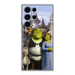 Чохол з мультфільмом Шрек на Samsung Galaxy S22 Ultra (Казкові герої Шрека)