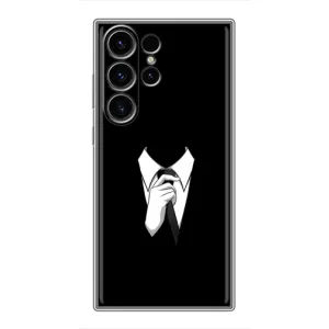 Чехол для Самсунг S22 Ультра - (AlphaPrint) с печатью (ТОП продаж) (Стиляга)
