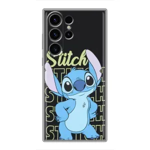 Чохол з принтом Стіч на Samsung Galaxy S22 Ultra (Stitch 626)